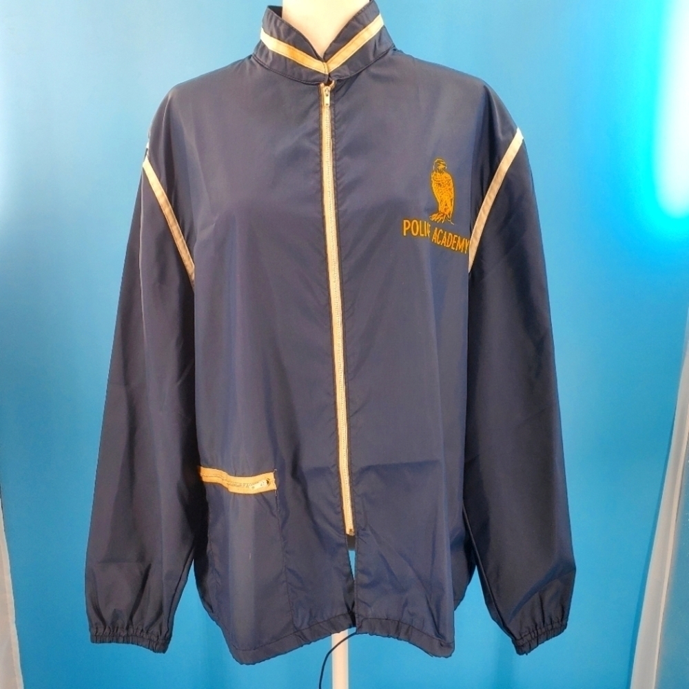 Vintage Champion Police Academy windbreaker jacket Large